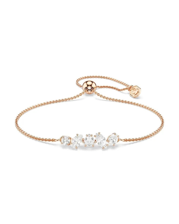 Swarovski kadın altın kaplama zirkonlu bileklik MESMERA