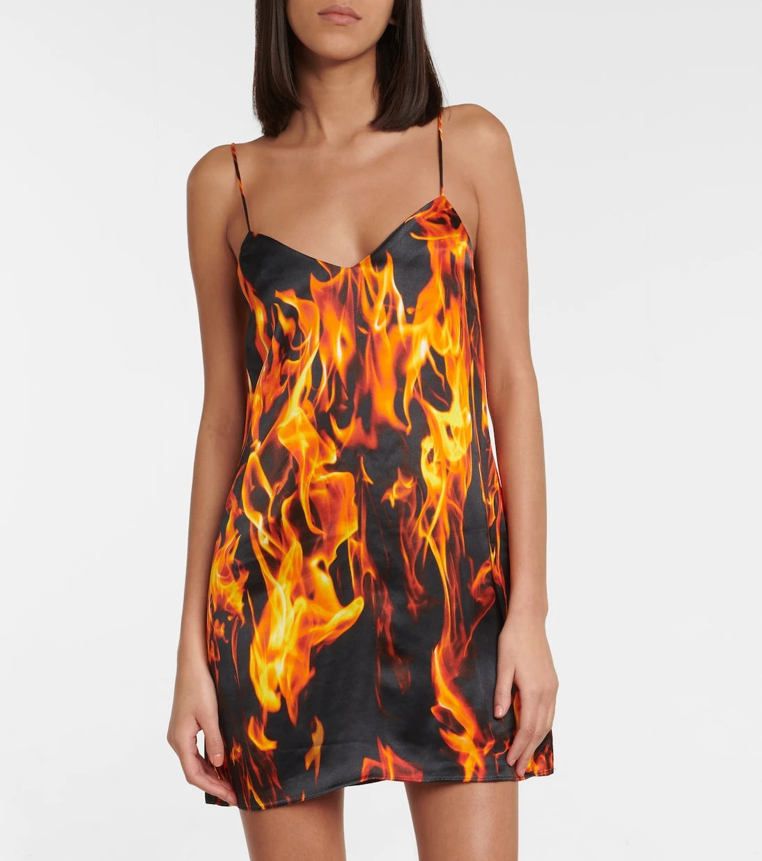 Vetements - Printed minidress