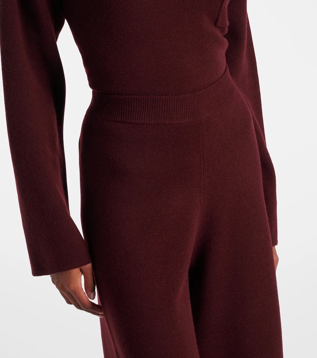 Max Mara - Judy wool and cashmere wide-leg pants