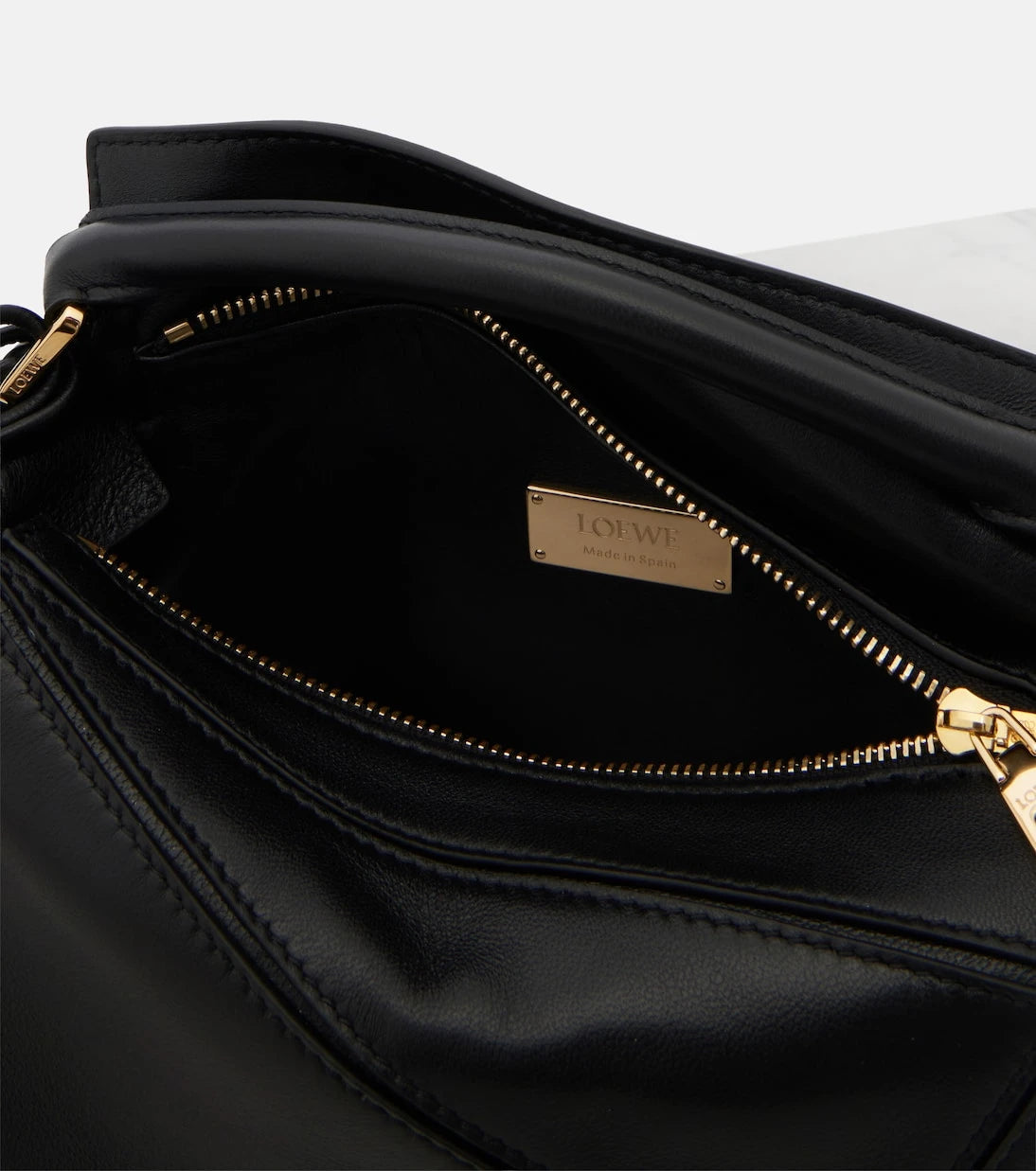 Loewe - Featherlight Puzzle Mini top-handle bag