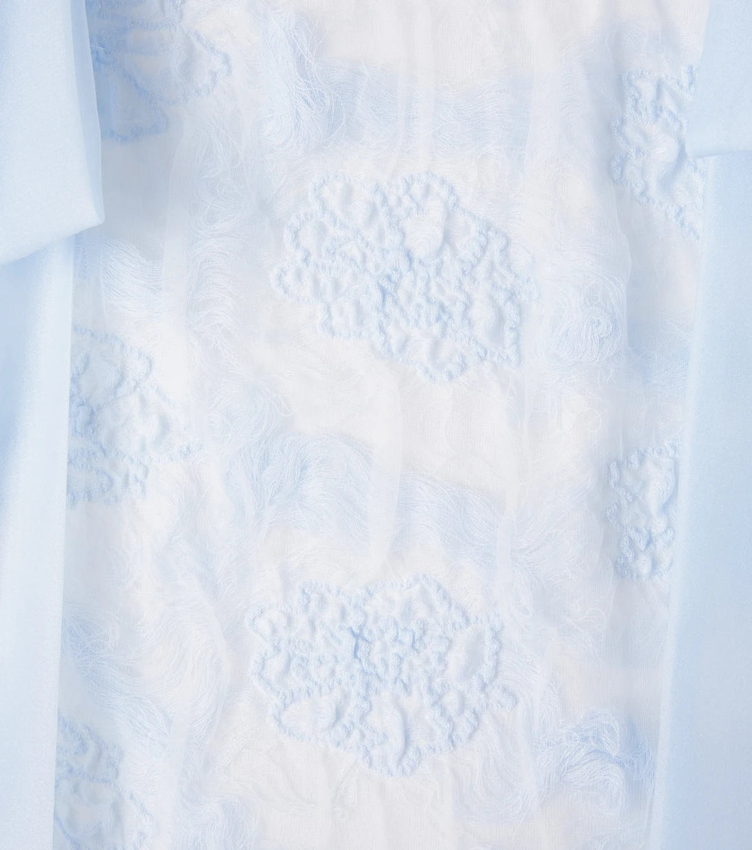 Petite Amalie - Bow-detail embroidered dress