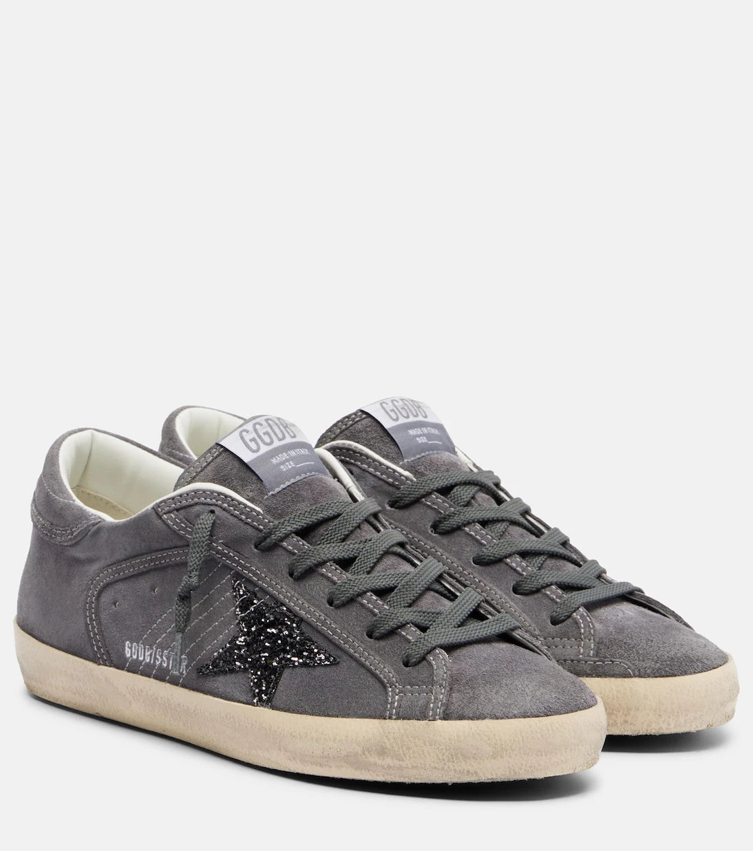 Golden Goose - حذاء سنيكرز سوبر ستار من الشمواه