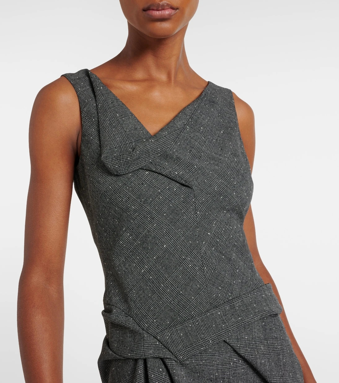 McQueen - Wool midi dress