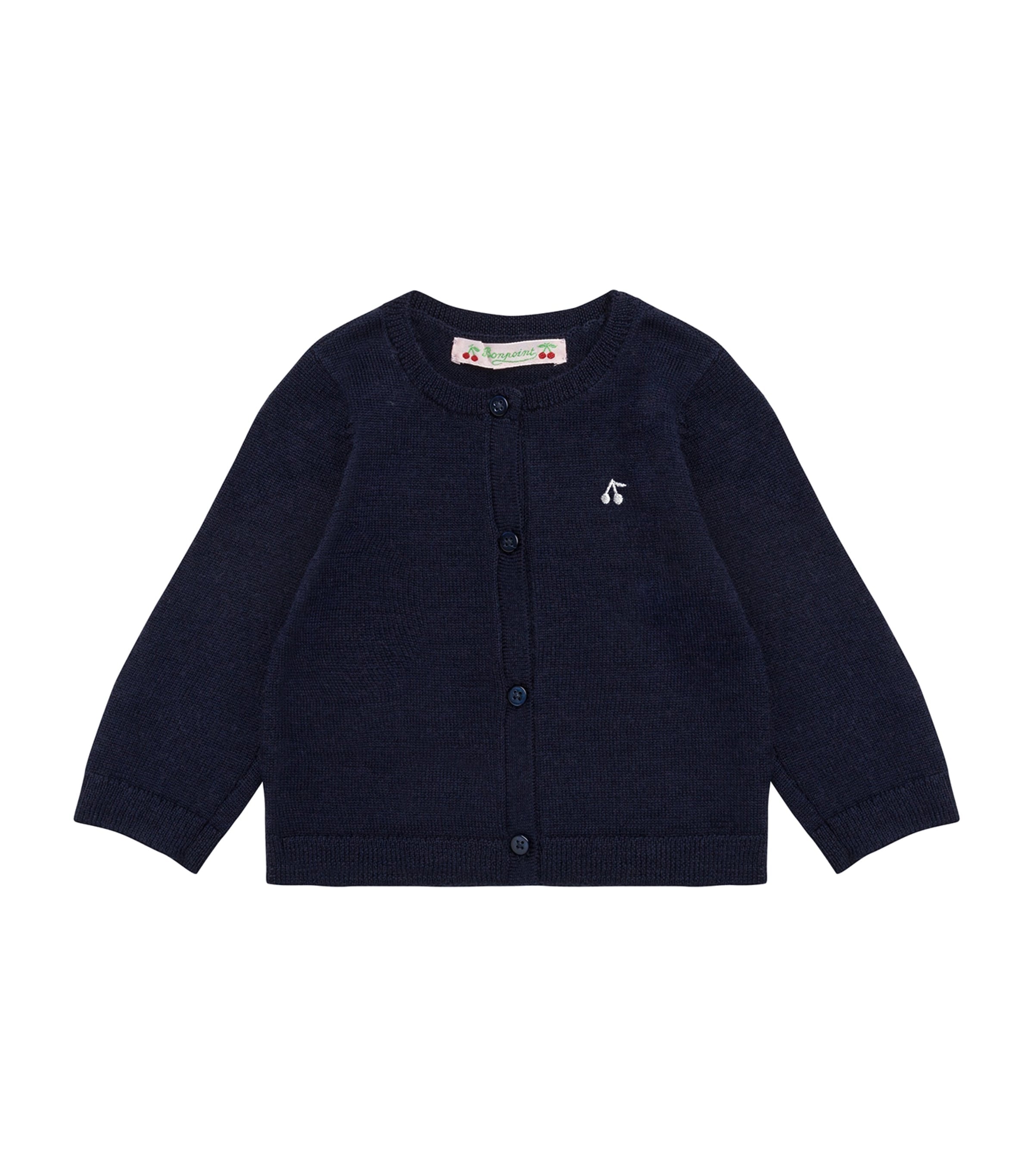 Wool Cherry Cardigan (3-18 Months)