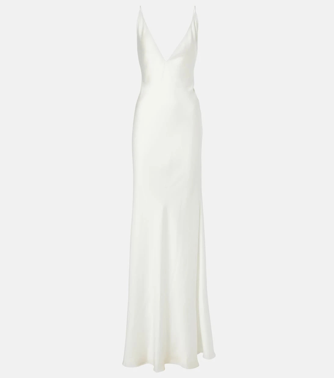 The New Arrivals Ilkyaz Ozel - Open-back satin gown