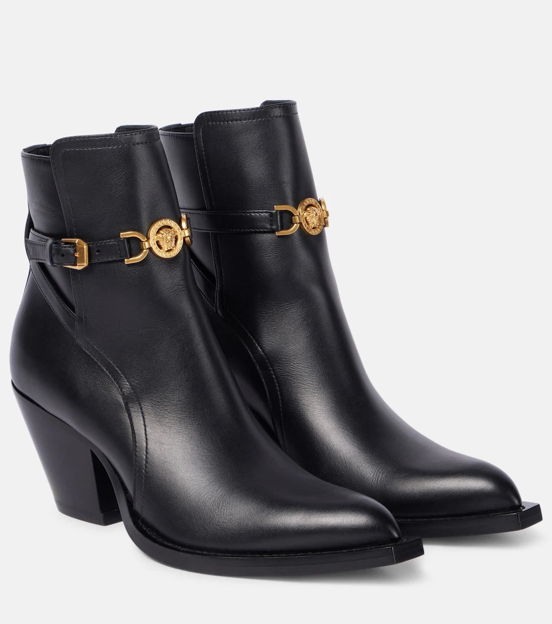 Versace - Medusa '95 leather ankle boots