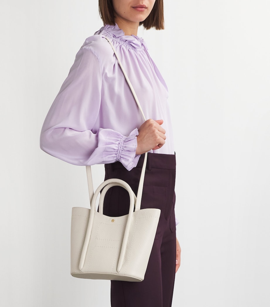 Grab Leather Rope Tote Bag BIRCH