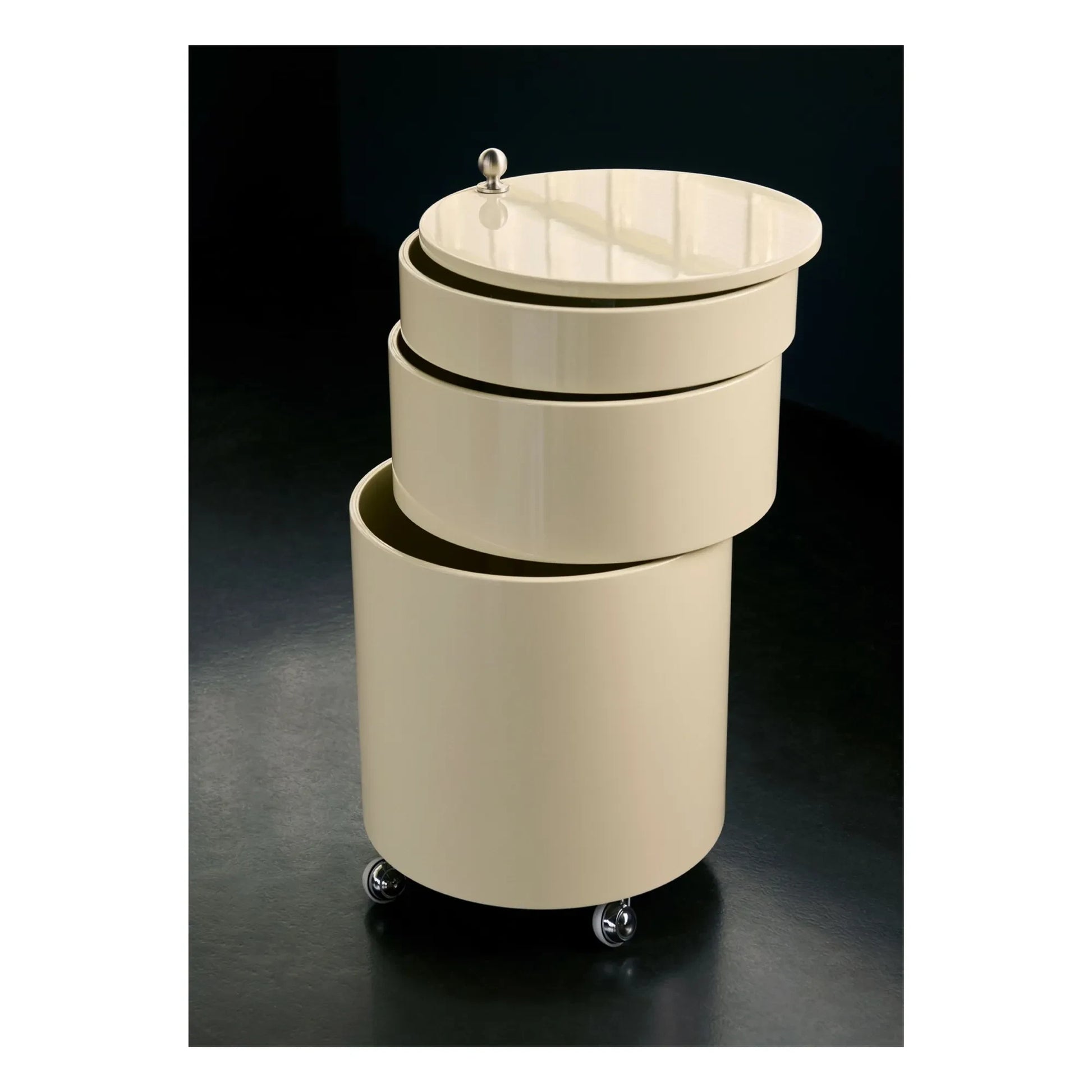 Verpan - Barboy mobile storage unit - Glossy Edition | Cream