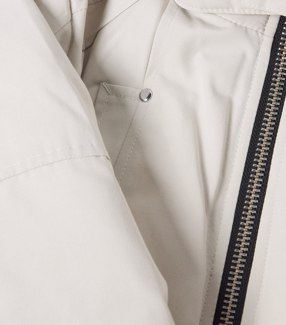 Moose Knuckles Kids Water-Resistant Down-Filled Bomber Jacket (4-18 Years)