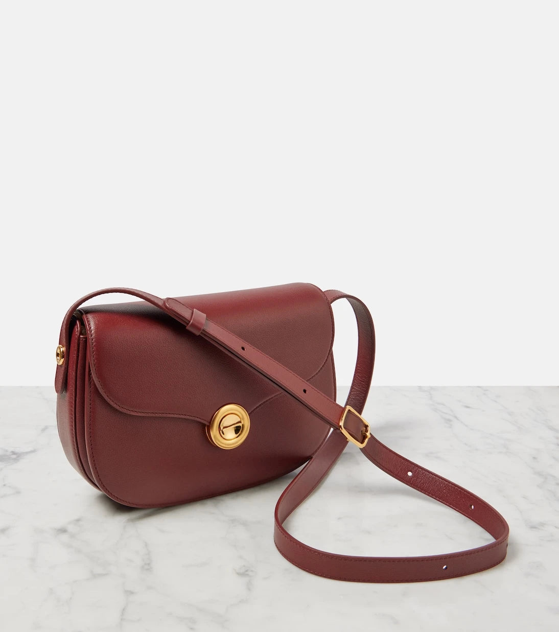 Loro Piana - Ghiera Small leather crossbody bag