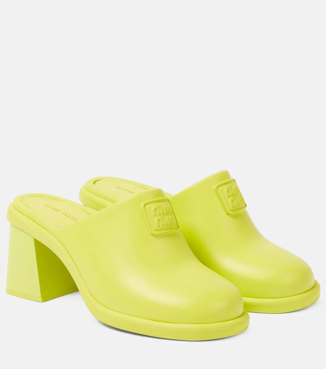 Miu Miu - Logo clogs