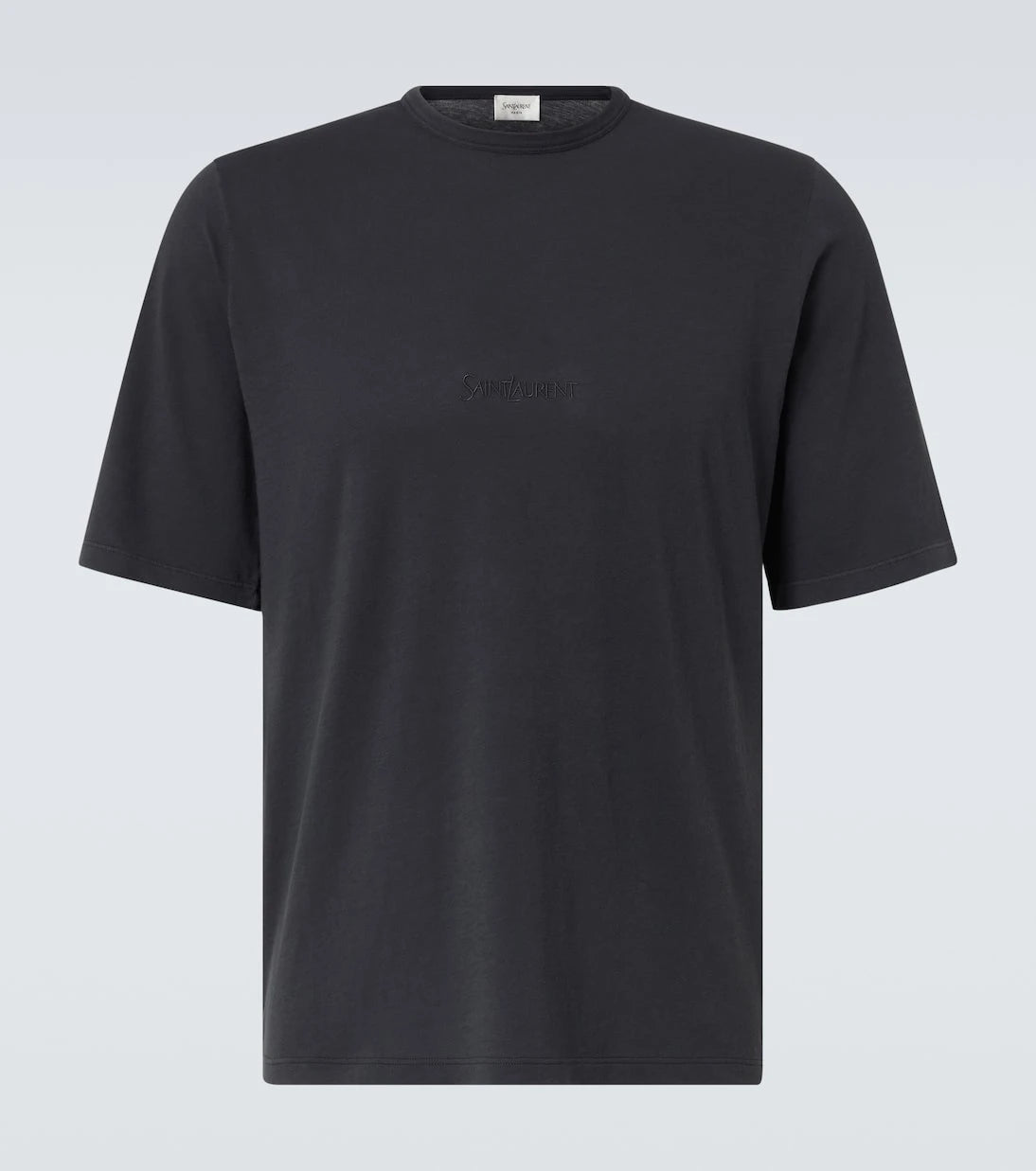 Saint Laurent - Logo cotton jersey T-shirt