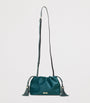 Aspinal Of London Blue Velvet Freida Top-Handle Bag