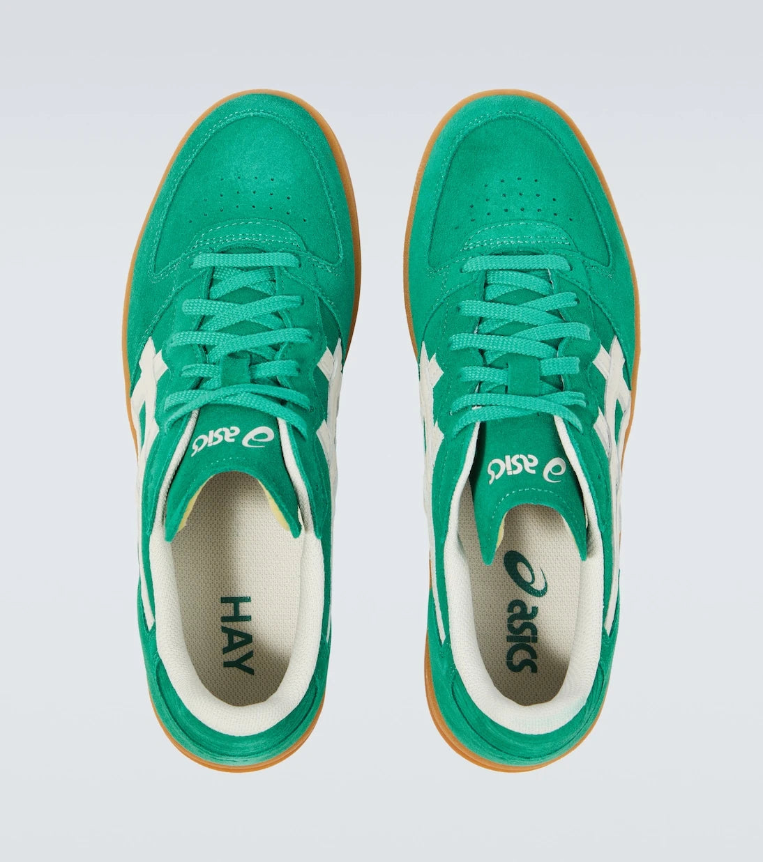 Asics - x Hay Skyhand OG leather sneakers