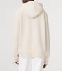White Amphie Knit Hoodie