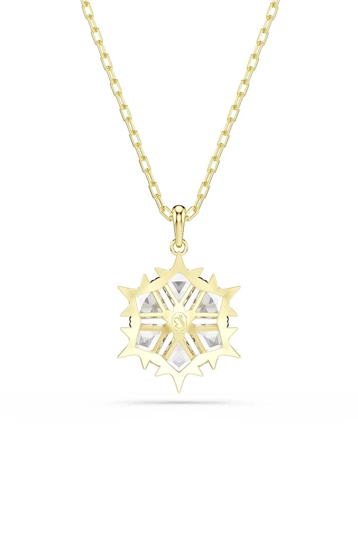 Swarovski kadın altın kaplama zirkonlu kolye ucu MAGIC