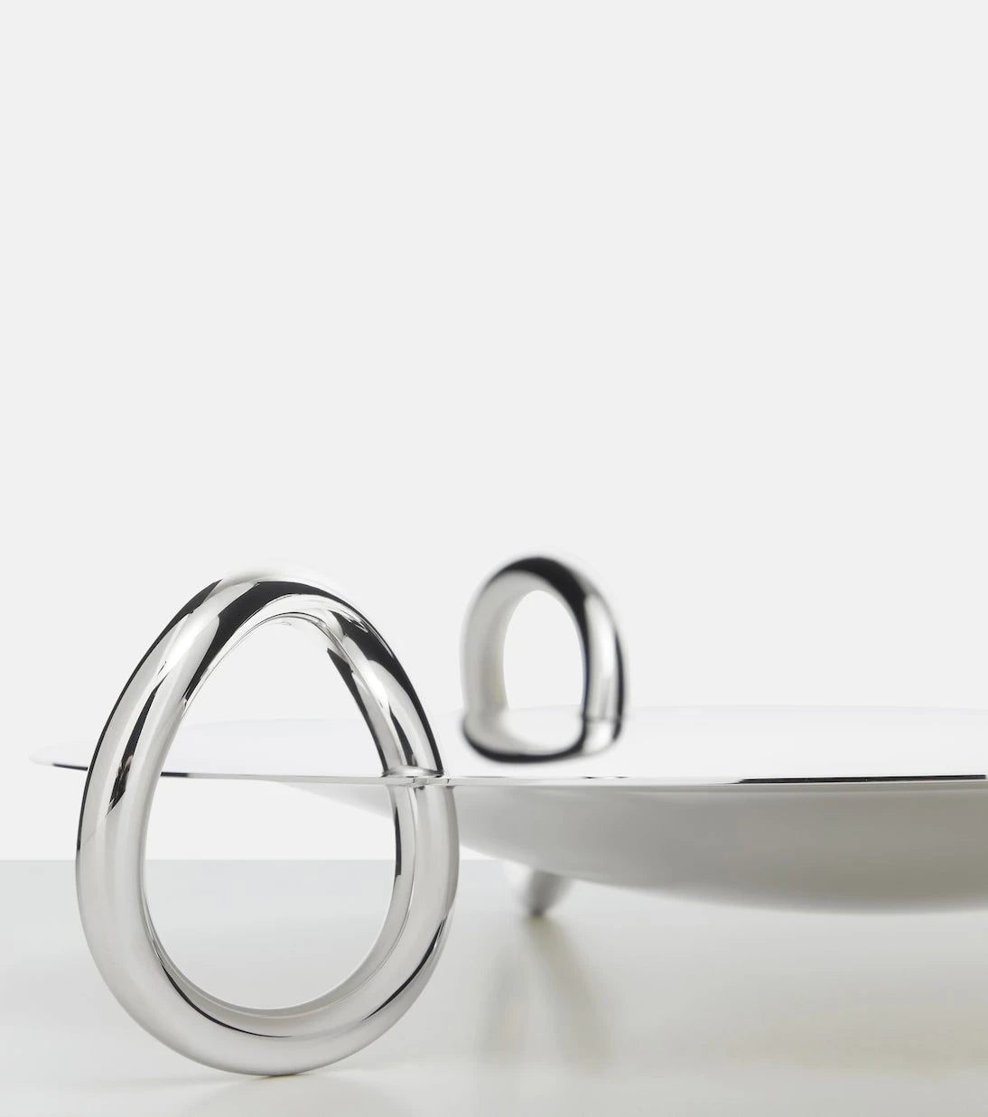 Christofle - Vertigo silver-plated centerpiece by Andrée Putman