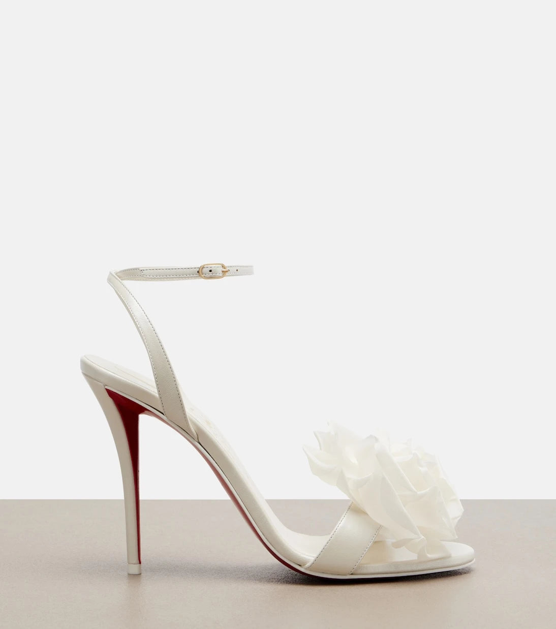 Christian Louboutin - Miss Z Flora leather sandals