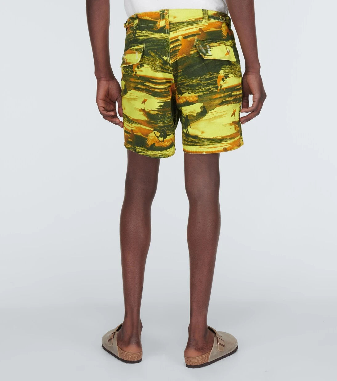 ERL - Printed cotton shorts