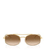 Gold Metal RB3719 Sunglasses