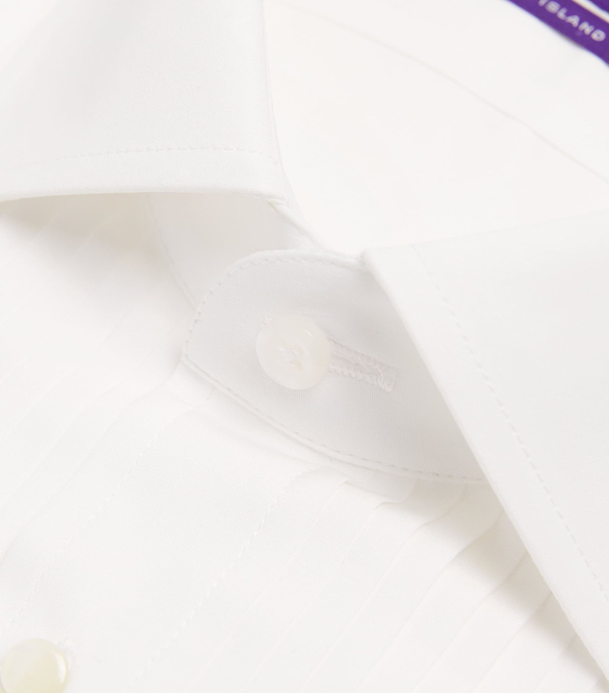 Ralph Lauren Purple Label Sea Island Cotton Tuxedo Dress Shirt