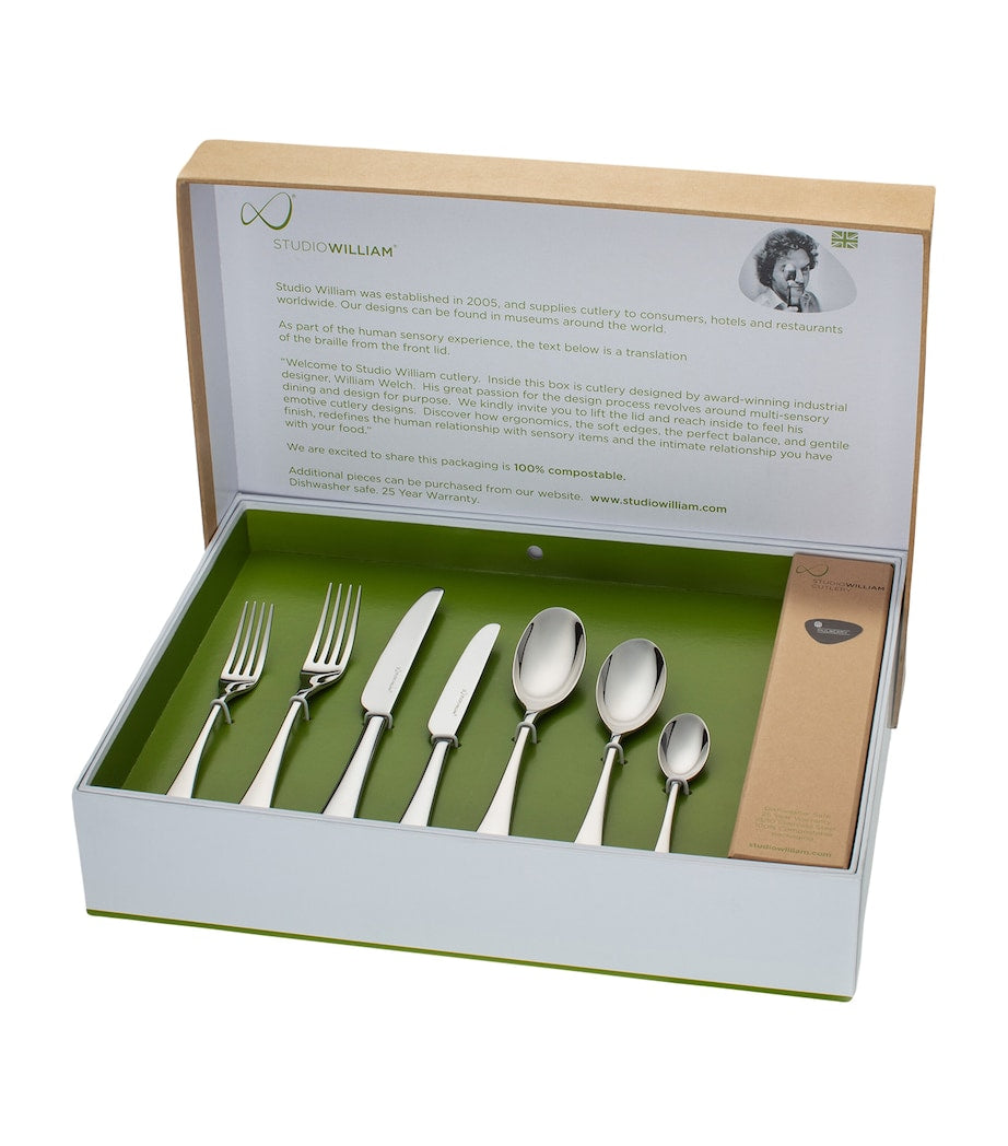 Mirrored Mulberry 84-Piece Cutlery Set