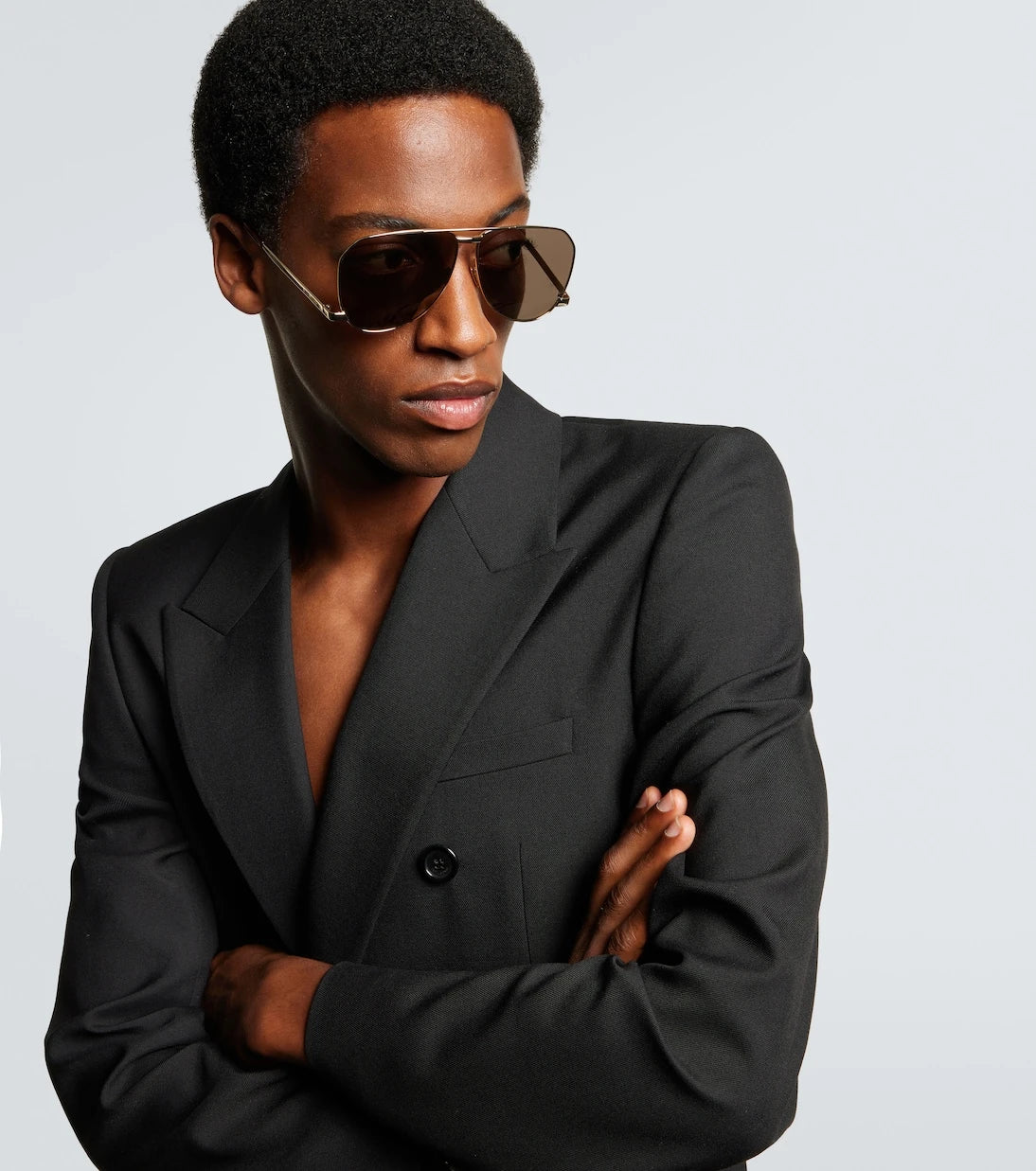 Saint Laurent - SL 690 aviator sunglasses