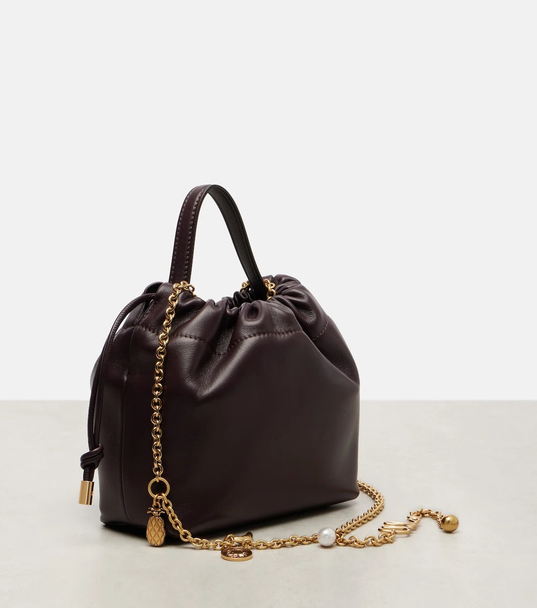 Chloé - Chloé Icons Mini deri omuz çantası