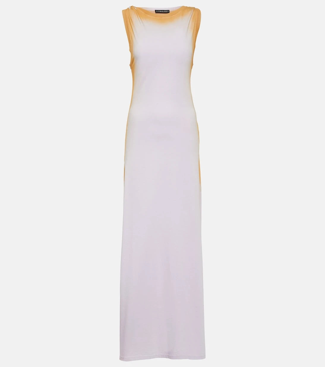 Y/Project - Ribbed-knit cotton maxi dress