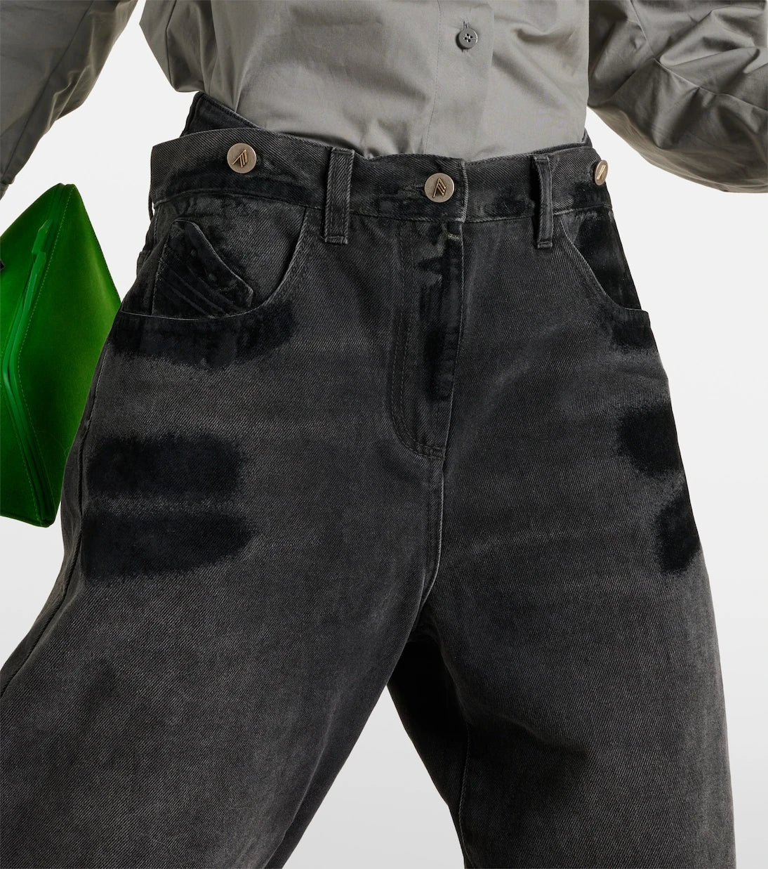 The Attico - Wide-leg jeans