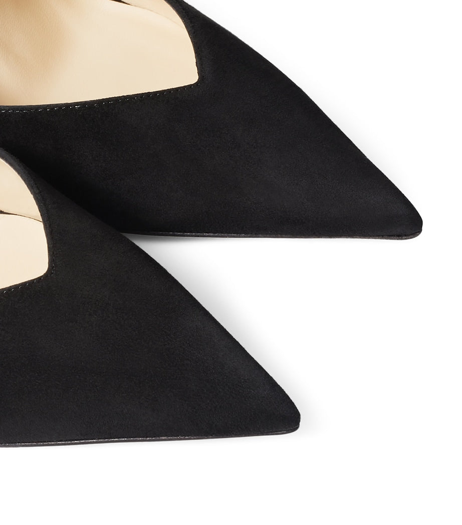 Jimmy Choo Multi Saeda 100 Suede Pumps