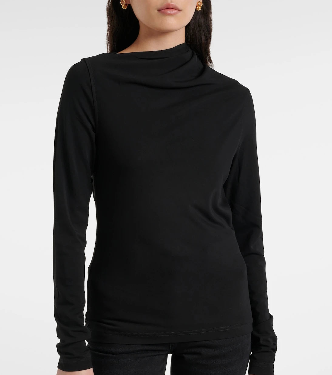 Toteme - Draped jersey top