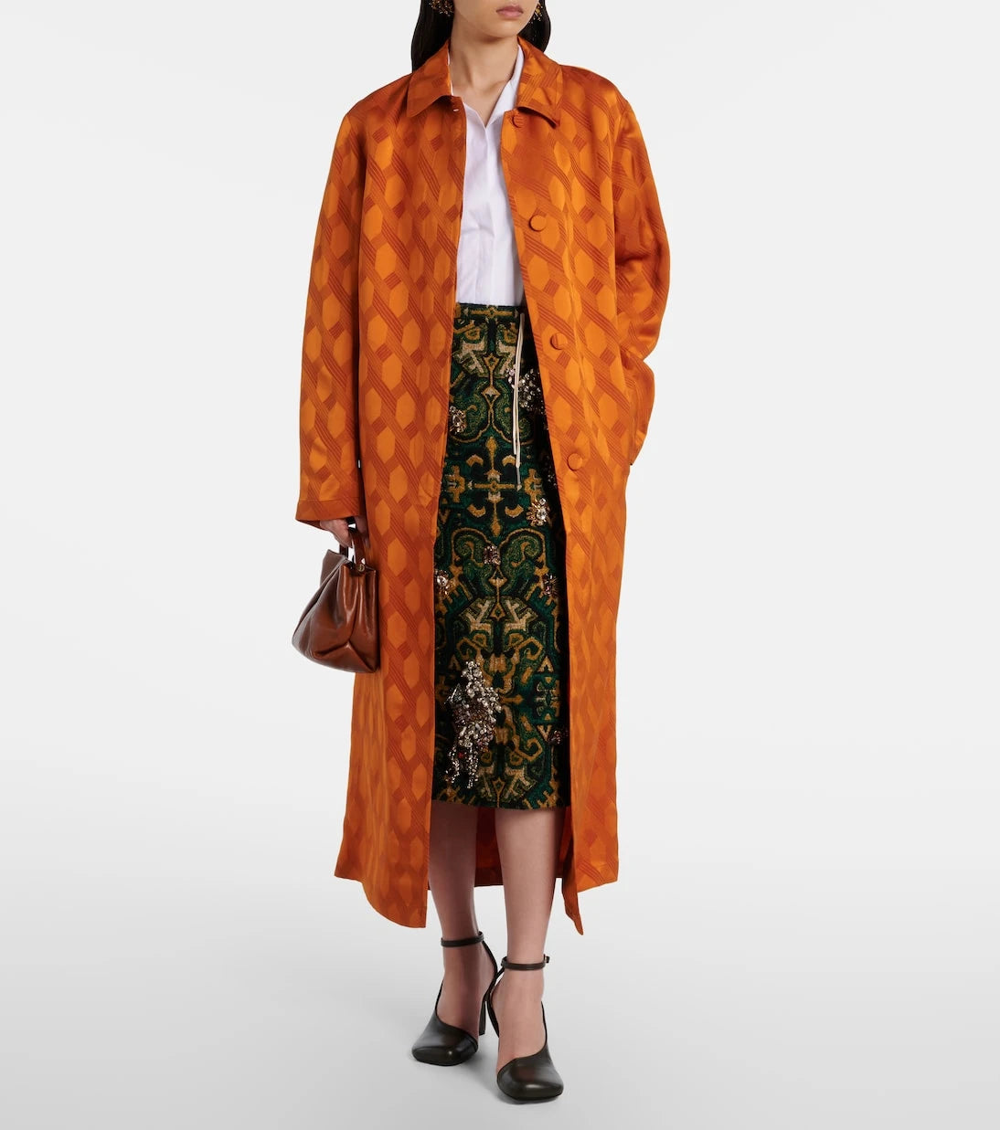 Dries Van Noten - Printed coat