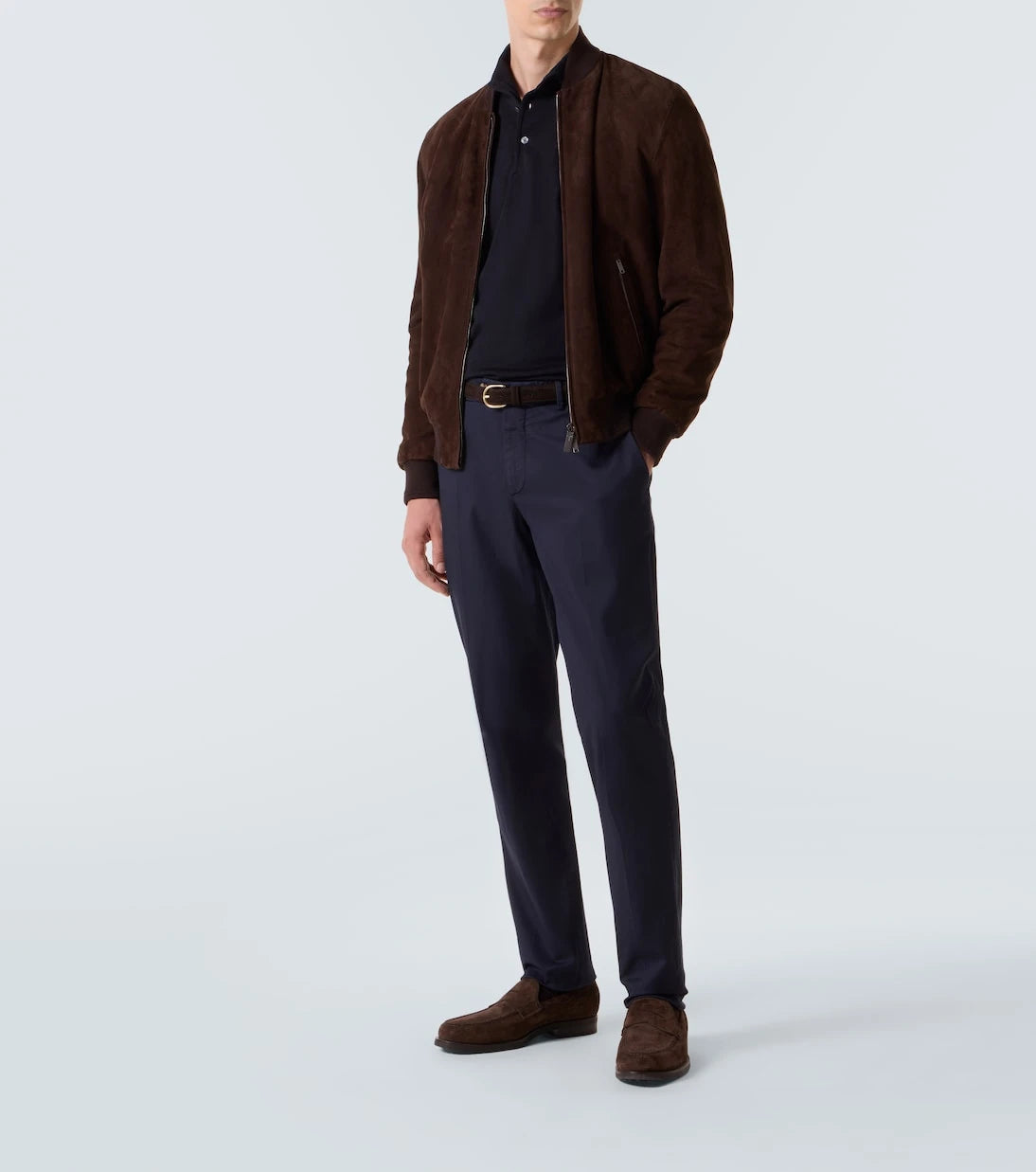 Lardini - Virgin wool polo sweater