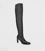Toteme Black Nappa Over-The-Knee Boots 85