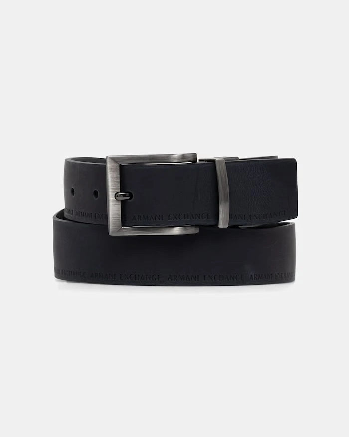 Armani Exchange Erkek Deri Kemer