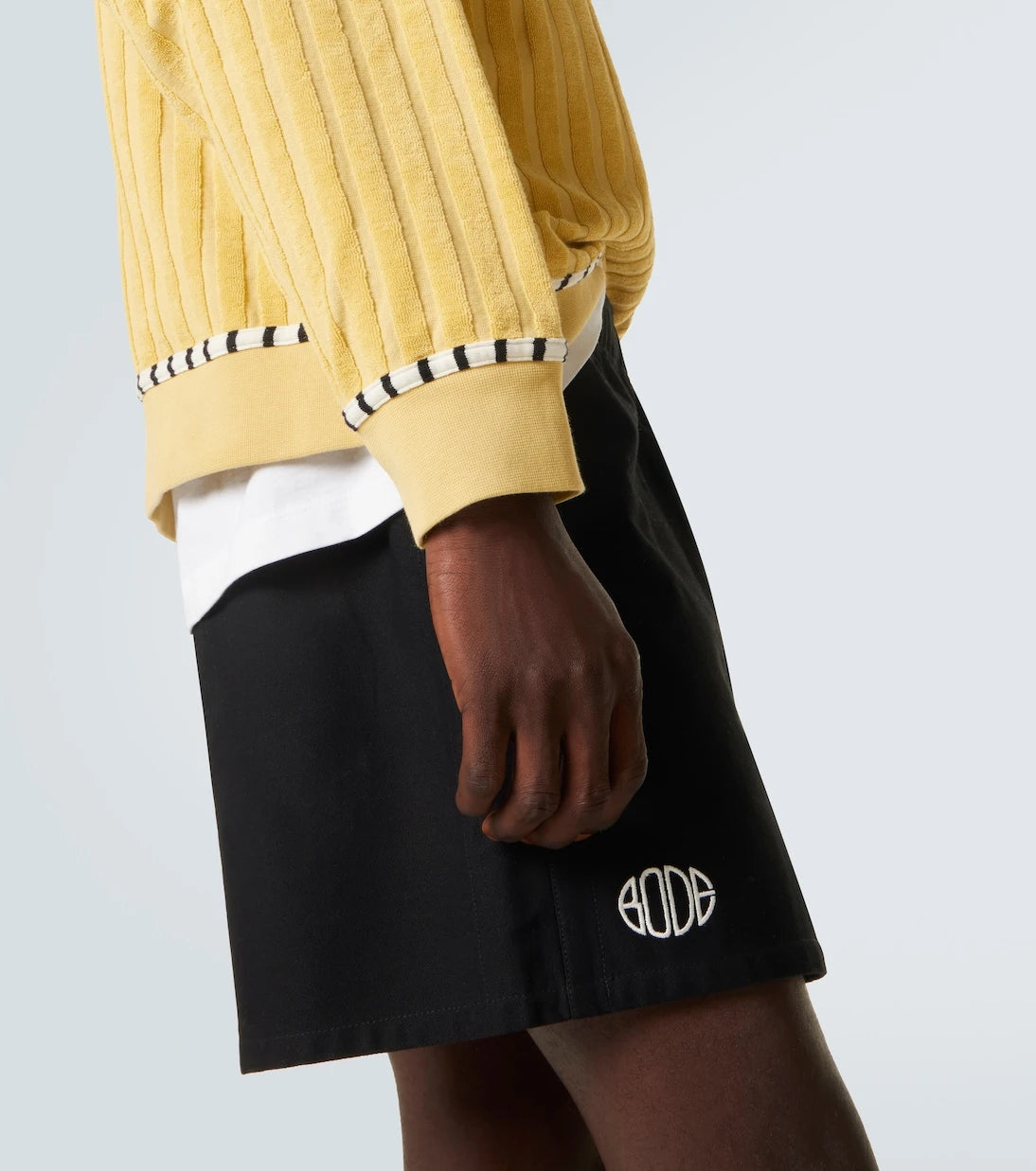 Bode - Croquet Ground cotton terry sweater