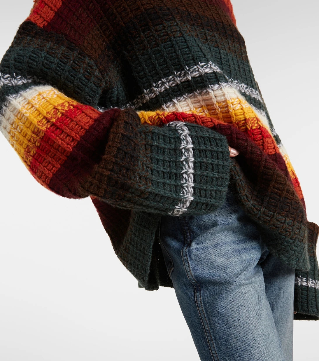 Khaite - Yanis striped cashmere sweater