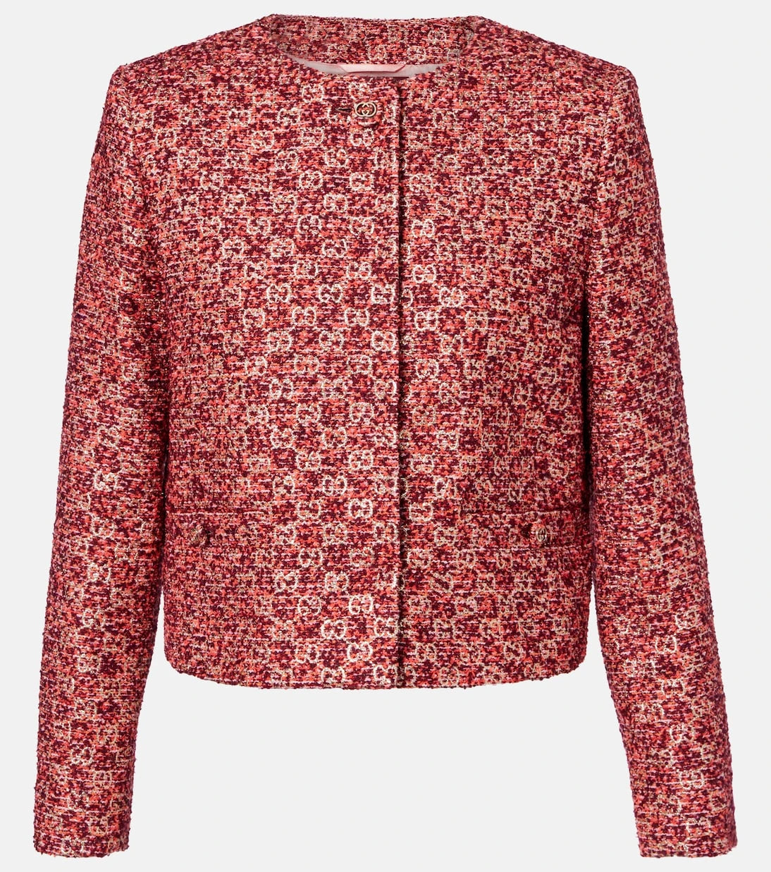 Gucci - GG lamé tweed jacket