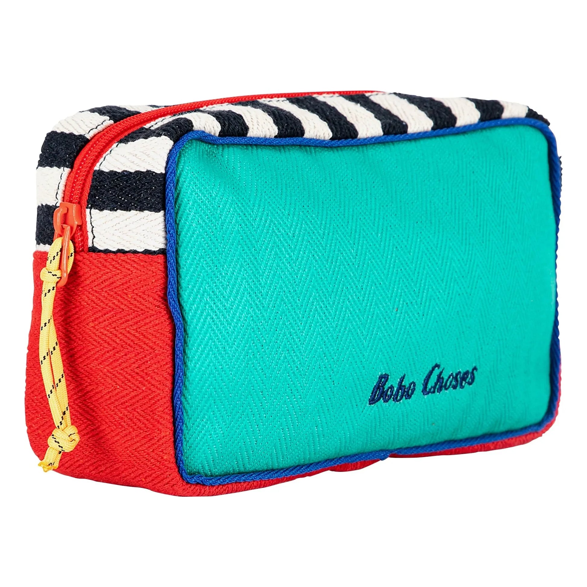 Bobo Choses - Color Block Coton clutch bag | Green