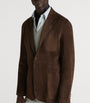Brown Suede Blazer