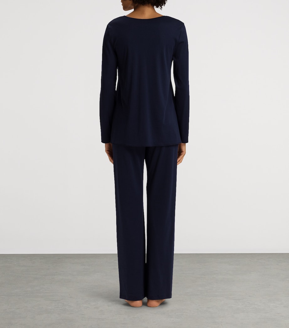 Navy Cotton Pyjama Set