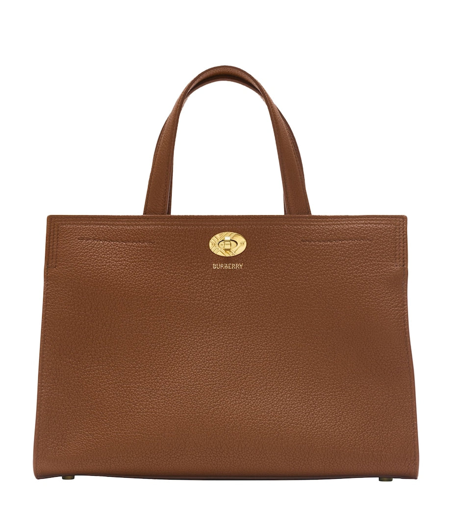 Burberry Small Calfskin Cotswolds Tote Bag