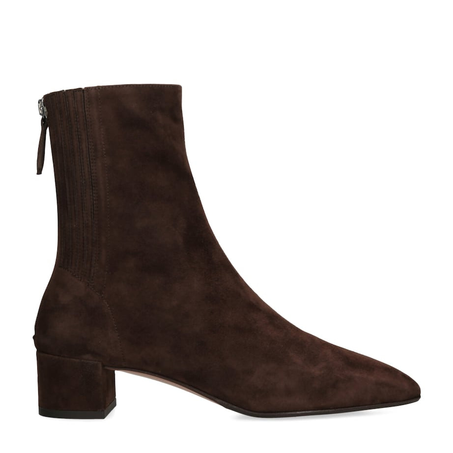 Brown Suede Saint Honor Ankle Boots 35