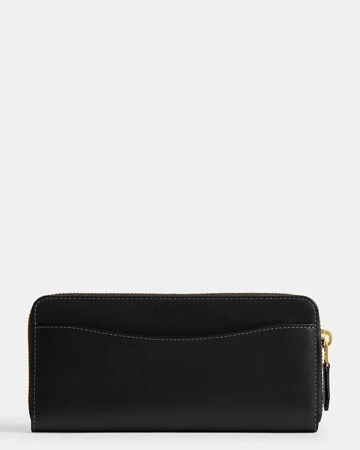 Coach kadın deri cüzdan Accordion Zip