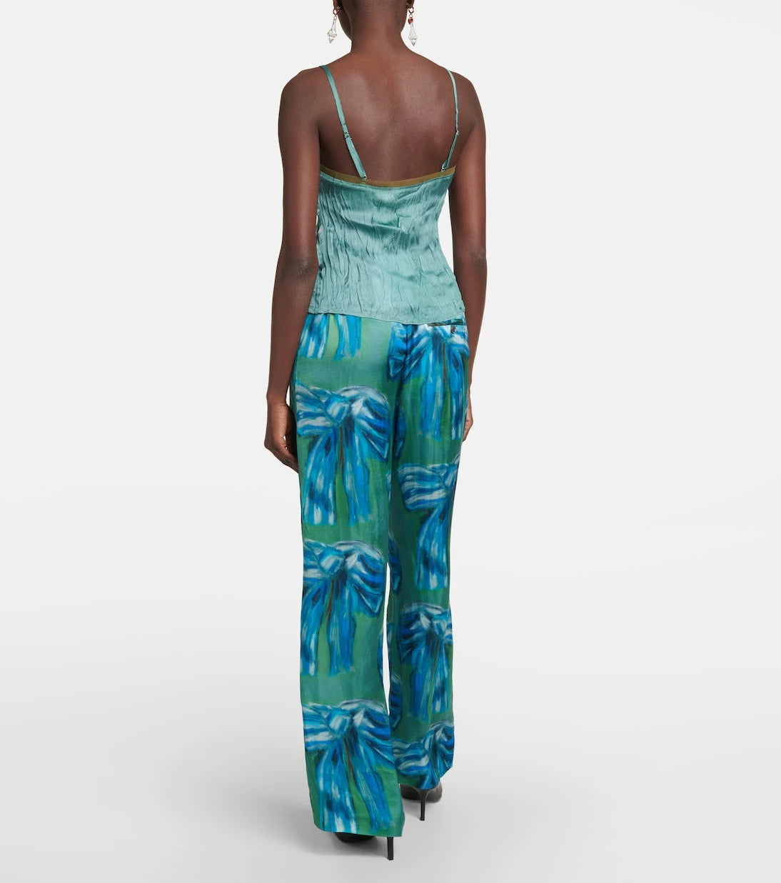 Acne Studios - Printed satin camisole