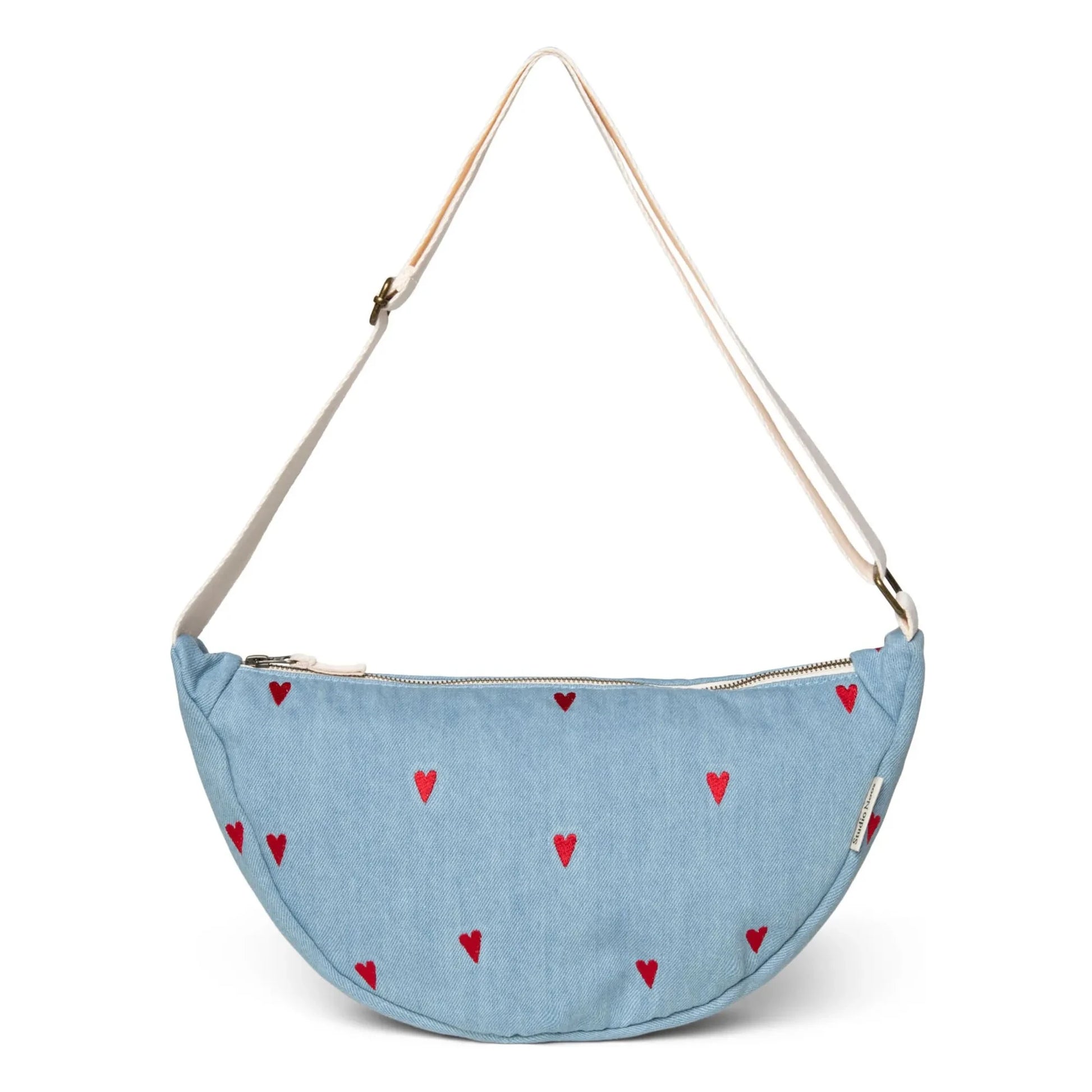 Studio Noos - Hearts fanny pack | Denim