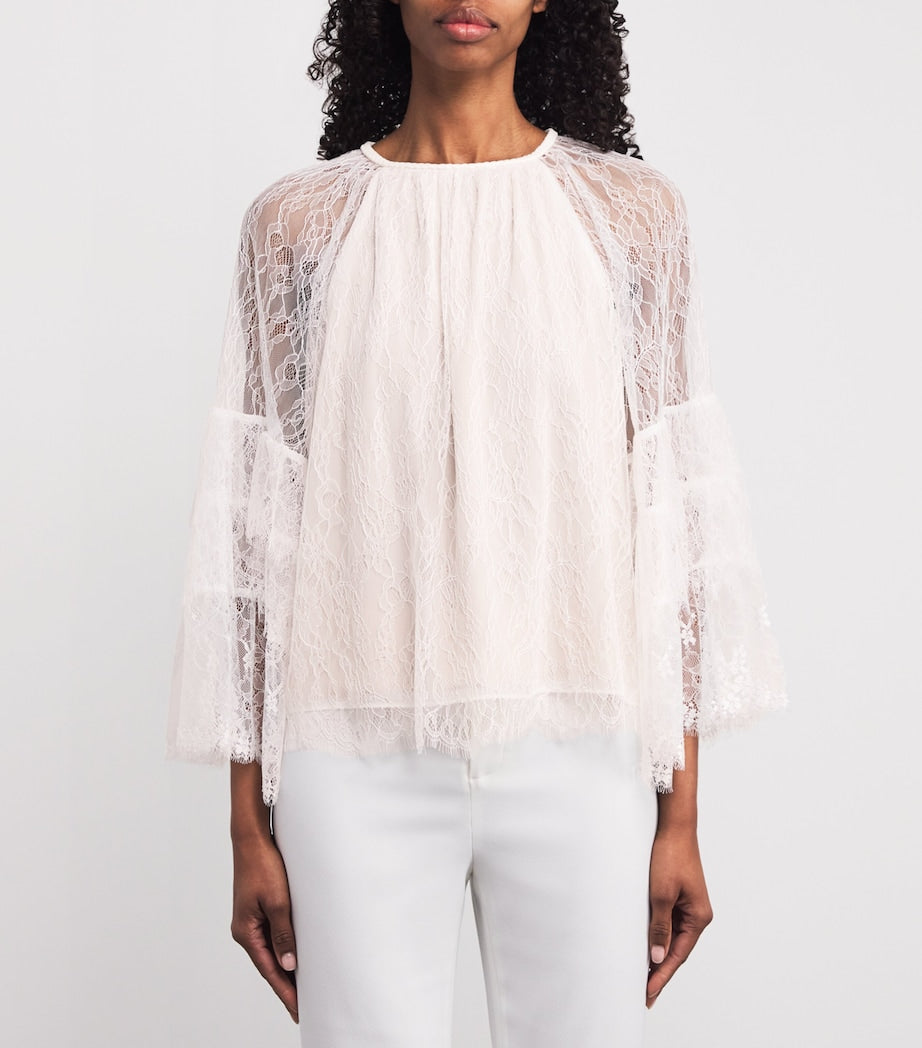 Alice+Olivia Lace Delia Top