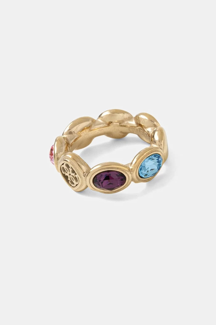 Guess kadın paslanmaz çelik yüzük MAMOUNIA