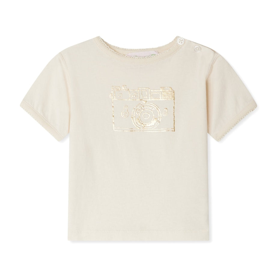 Cotton Camera Print Shirt (6-36 Months)
